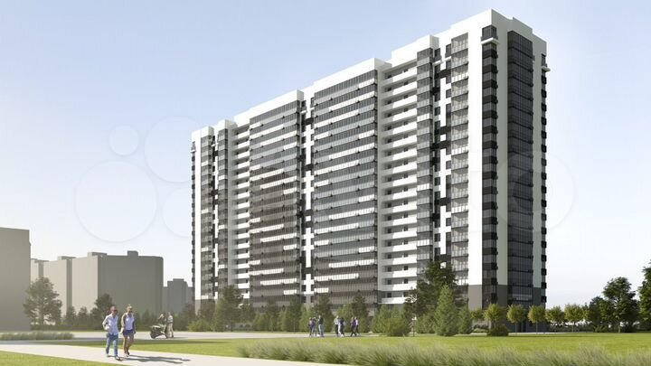 1-к. квартира, 50,4 м², 3/19 эт.