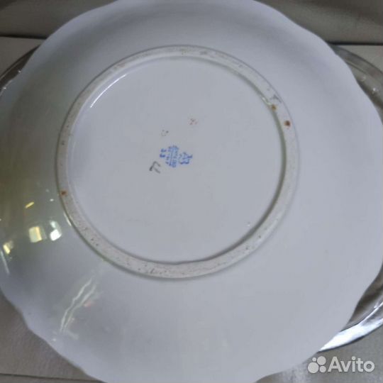 Блюдо СССР дз дулево,Виноградная лоза