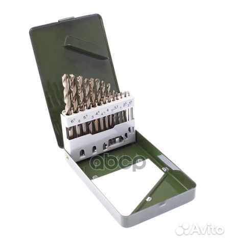 Набор сверел по металлу (13 предметов) 