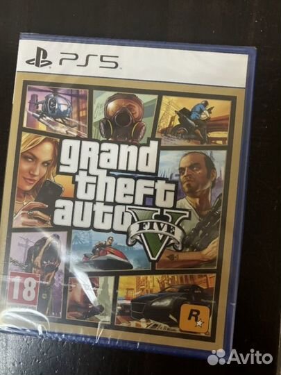 Gta 5 ps5 (новый диск)