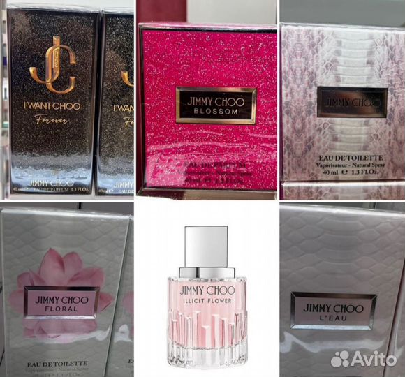 Jimmy choo парфюмерная вода