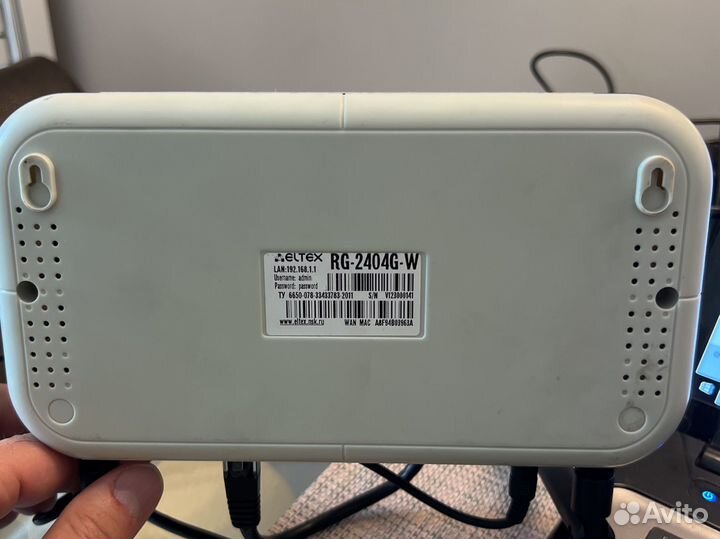 Маршрутизатор wifi Sip Eltex RG-2404G-W