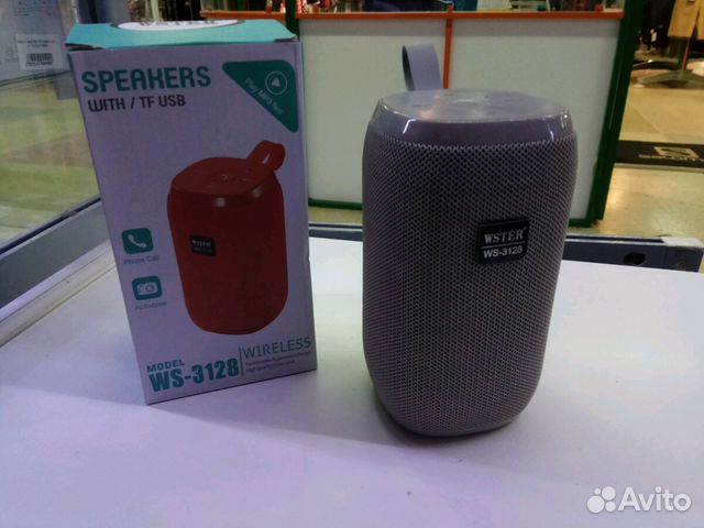 Стерео колонка Wster 3128 с Bluetooth,Новые