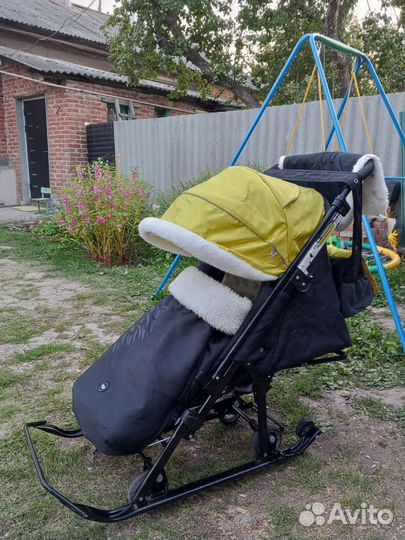 Коляска санки