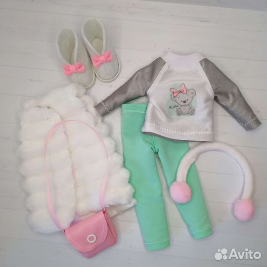 Набор одежды для куклы Паола Рейна с обувью