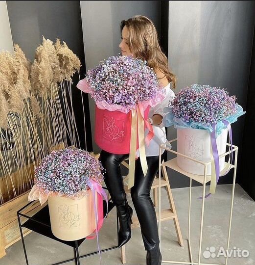 Букет из гипсофил