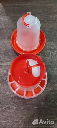 Кормушка + поилка для птиц 5 кг.+ 4 л