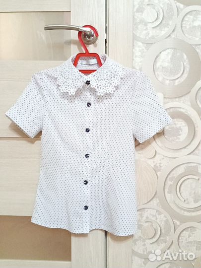 Блузка белая