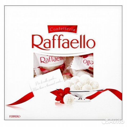 Опт - Конфеты Raffaello T24 Плоская 240г