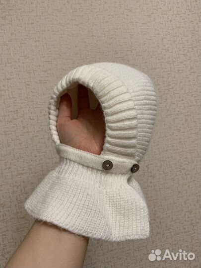 Шапка для новорожденных зима