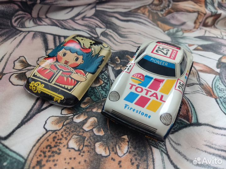 Машинки металлические СССР Золотой ключик