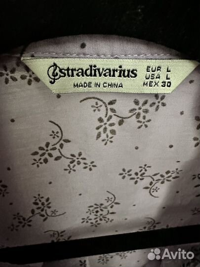 Рубашка/блузка Stradivarius