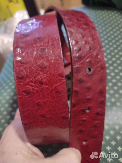 Ремень кожаный эксклюзивная пряжка