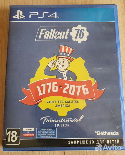 Fallout 76: Tricentennial Edition на PS4