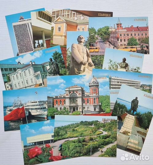 Набор открыток Ульяновск, 1981г