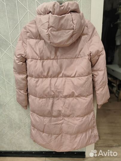 Пуховик детский длинный