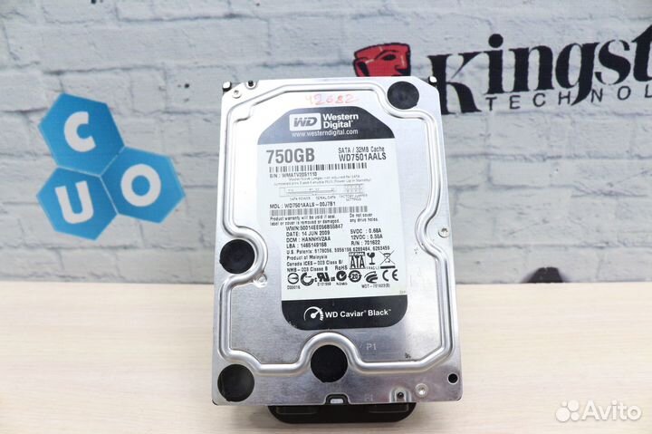 Жесткий диск Western Digital 750Gb (42682ч.)