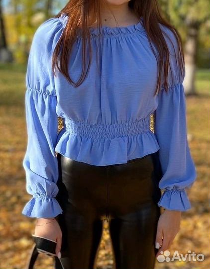 Укороченная блузка