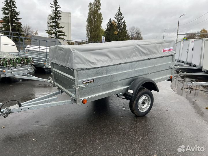 Продам прицеп Крепыш 2,5 м с доп. бортами