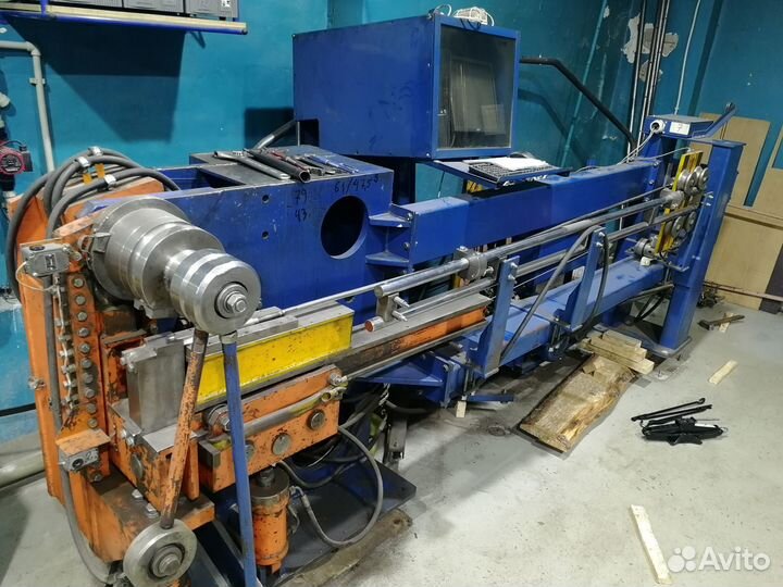 Трубогибочный станок чпу с к-м гибочных роликов