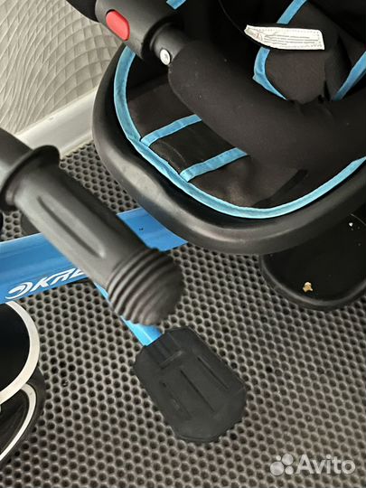 Велосипед коляска с ручкой