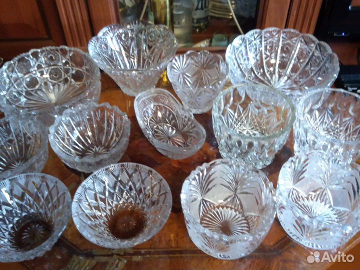 Хрусталь.Хрустальная посуда.СССР