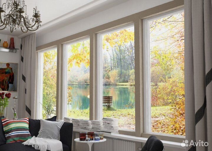 Окна пластиковые с установкой