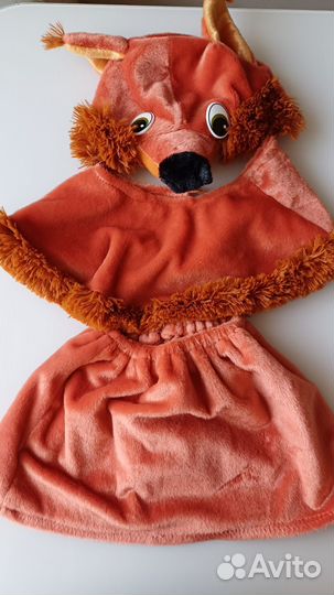 Новогодний костюм для девочки 80 86