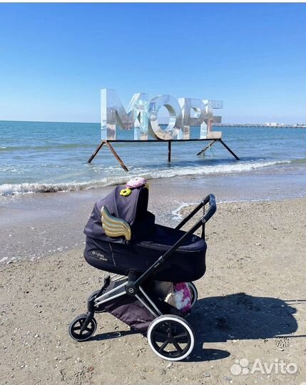 Коляска cybex 2 в 1 priam jeremy scott