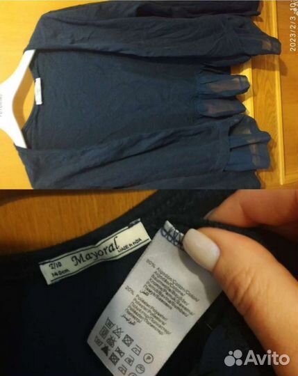 Сарафан/платье в школу 128-140 жакет рубашка/блуза