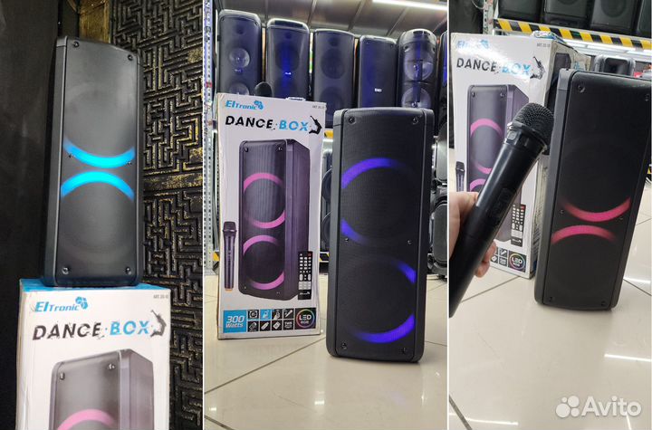 Колонка Eltronic 20-10 300вт Dance Box Напольная