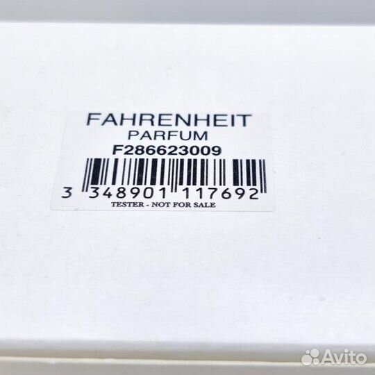 Dior fahrenheit 75мл парфюм оригинал