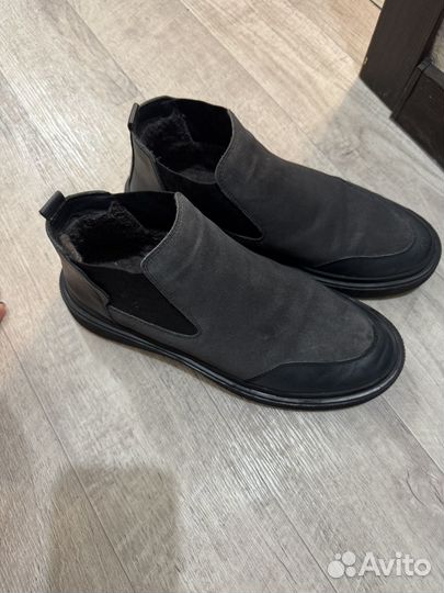 Слипоны мужские зимние