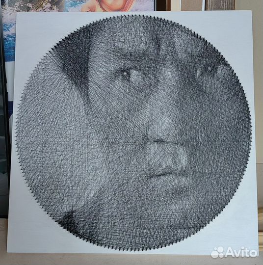 Картины нитями 8шт