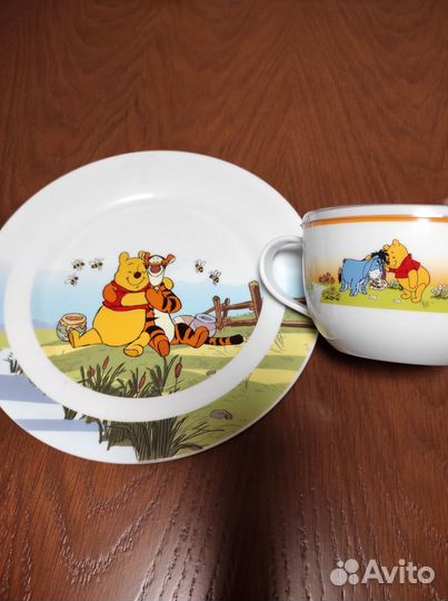 Детский набор Винни пух (пластик)