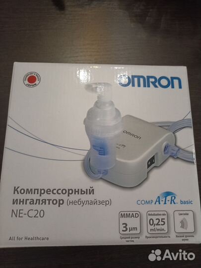 Ингалятор небулайзер omron новый