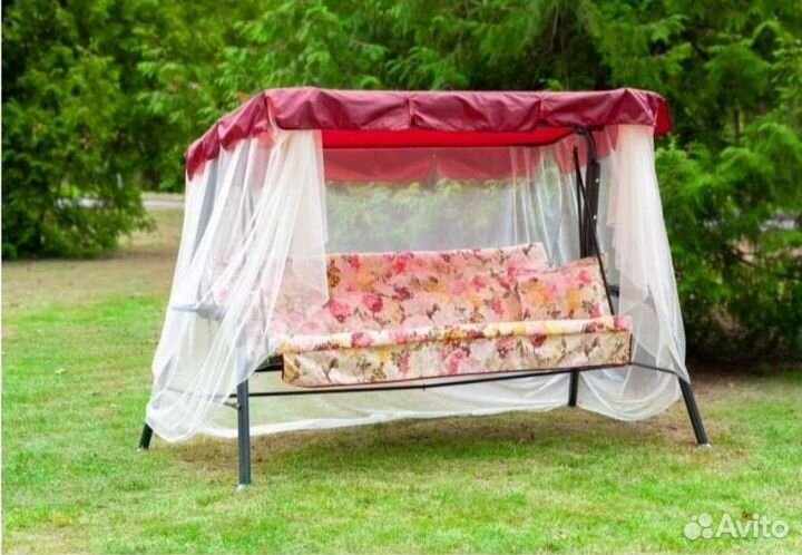 Садовые качели 3-местные Olsa Варна, до 210 кг