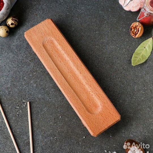 Доска для подачи суши, 30 х 8 см, массив бука