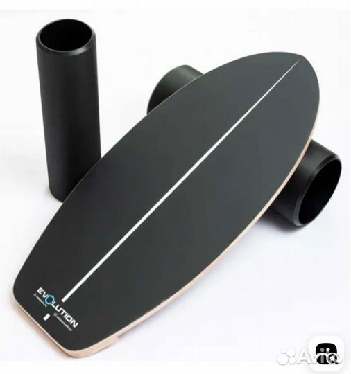 Баланс борд evolutionone black serf + 2 ролика
