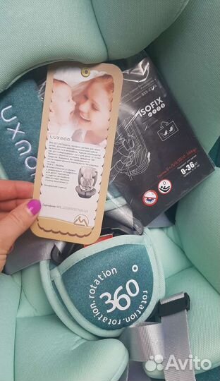 Детское автокресло от 0 до 36 с isofix(красивое)