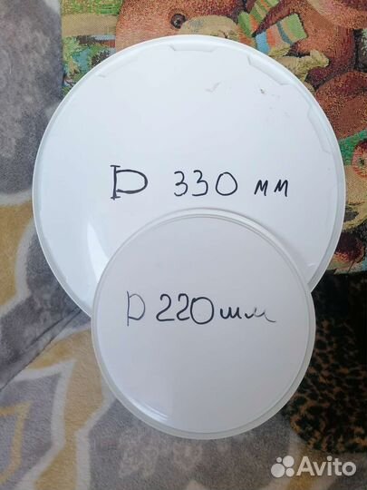 Крышки от вёдер 20л