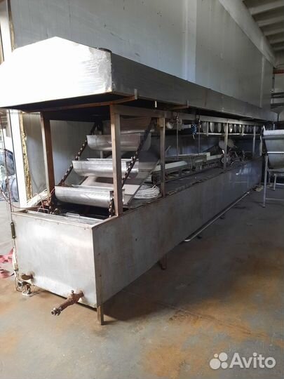 Линия жарки орехов и семечек в масле