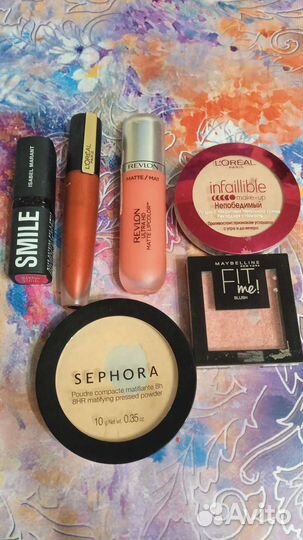 Помада loreal, NYX, catrice новые, и косметика