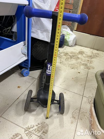 Самокат детский трехколесный