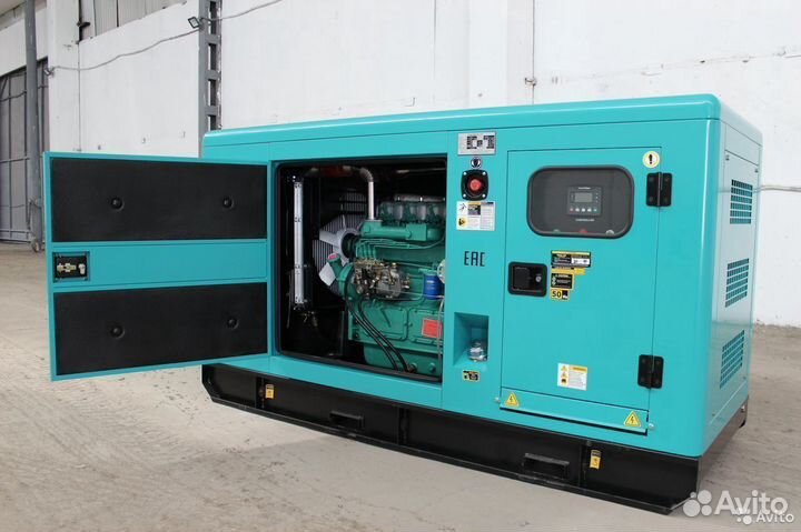 Дизельный генератор (электростанция) 50 кВт, кожух