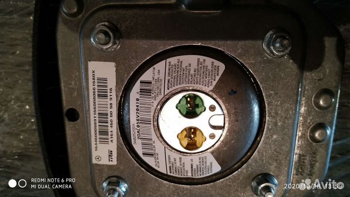 Подушка безопасности руля Мерседес w164 ML GL