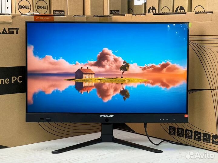 Моноблок 24 дюйма FHD IPS безрамочный с гарантией