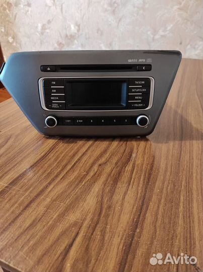 Штатная магнитола на kia rio 3 бу