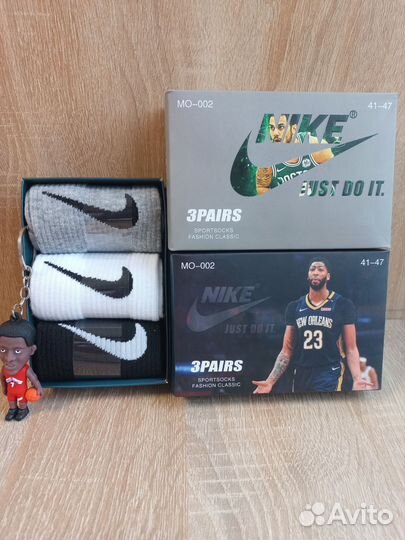 Носки Nike в коробке 3 пары