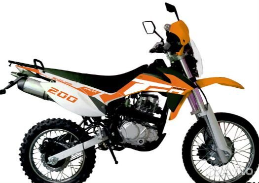 Мотоцикл racer RC200GY-C2 enduro оранжевый